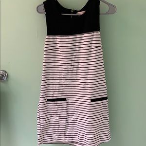 Black and white dress